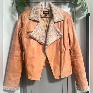 Danier Leather Sherpa Jacket